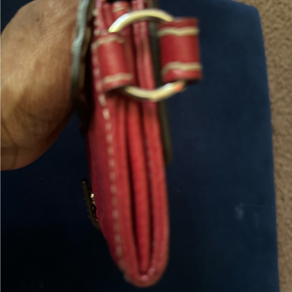 Red Authentic Chloe Wallet - Picture 5 of 12
